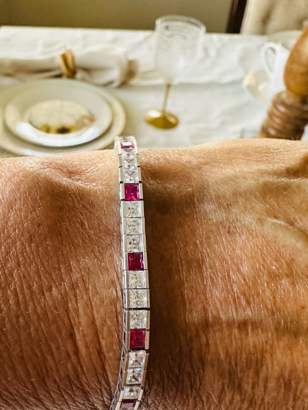 Classic 925 Silver Tennis Bracelet